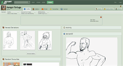 Desktop Screenshot of mangui-tortuga.deviantart.com