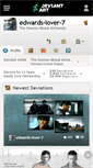 Mobile Screenshot of edwards-lover-7.deviantart.com