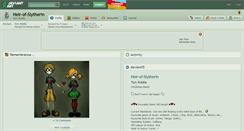 Desktop Screenshot of heir-of-slytherin.deviantart.com
