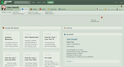 Desktop Screenshot of cele-chanas.deviantart.com