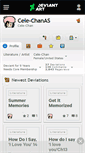 Mobile Screenshot of cele-chanas.deviantart.com