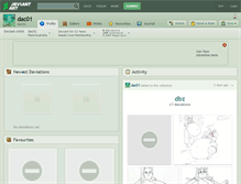 Tablet Screenshot of dac01.deviantart.com