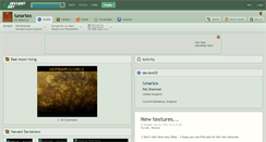 Desktop Screenshot of lunartex.deviantart.com