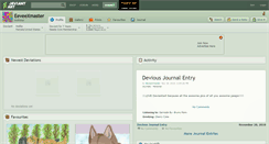 Desktop Screenshot of eeveexmaster.deviantart.com