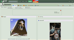 Desktop Screenshot of hidanbasher.deviantart.com