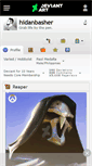 Mobile Screenshot of hidanbasher.deviantart.com