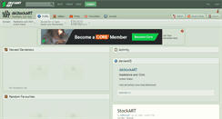 Desktop Screenshot of dastockart.deviantart.com