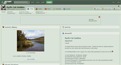 Desktop Screenshot of mystic-cat-goddess.deviantart.com
