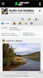 Mobile Screenshot of mystic-cat-goddess.deviantart.com