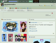 Tablet Screenshot of edandalphonsebros.deviantart.com