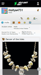 Mobile Screenshot of mollya4731.deviantart.com