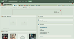 Desktop Screenshot of neonknightart.deviantart.com