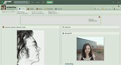 Desktop Screenshot of amberkay.deviantart.com