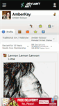 Mobile Screenshot of amberkay.deviantart.com