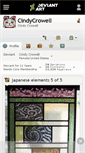 Mobile Screenshot of cindycrowell.deviantart.com