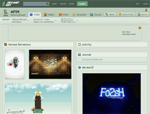 Tablet Screenshot of mf09.deviantart.com