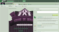 Desktop Screenshot of cirquedumirage.deviantart.com