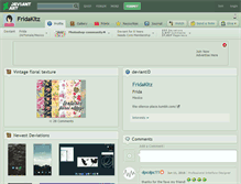 Tablet Screenshot of fridakltz.deviantart.com
