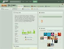Tablet Screenshot of epic-image.deviantart.com
