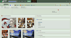 Desktop Screenshot of edmona.deviantart.com