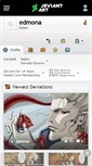 Mobile Screenshot of edmona.deviantart.com