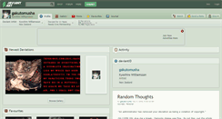 Desktop Screenshot of gakutomusha.deviantart.com