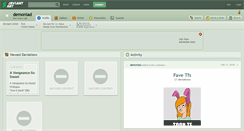 Desktop Screenshot of demonlad.deviantart.com