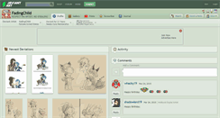 Desktop Screenshot of fadingchild.deviantart.com