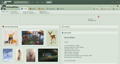 Desktop Screenshot of furiouskitten.deviantart.com