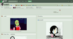 Desktop Screenshot of invaderd.deviantart.com