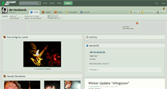 Desktop Screenshot of deviousbands.deviantart.com