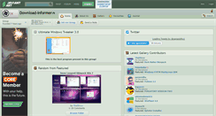 Desktop Screenshot of download-informer.deviantart.com