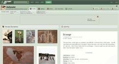 Desktop Screenshot of moitessier.deviantart.com