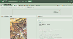 Desktop Screenshot of hakeshsama.deviantart.com