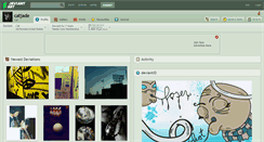 Desktop Screenshot of catjade.deviantart.com