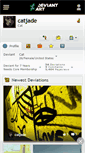 Mobile Screenshot of catjade.deviantart.com