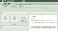 Desktop Screenshot of cerotechomega.deviantart.com
