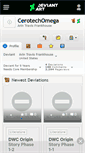 Mobile Screenshot of cerotechomega.deviantart.com