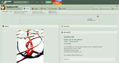 Desktop Screenshot of heatherrrific.deviantart.com