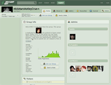 Tablet Screenshot of mickmarsmotleycrue.deviantart.com