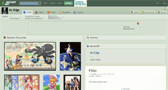 Desktop Screenshot of mr-edge.deviantart.com