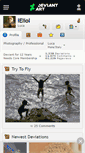 Mobile Screenshot of ielioi.deviantart.com