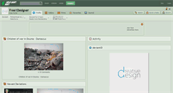 Desktop Screenshot of free1designer.deviantart.com