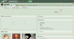 Desktop Screenshot of anti-poet.deviantart.com