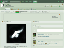 Tablet Screenshot of bigoldtoe.deviantart.com