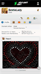 Mobile Screenshot of bestialady.deviantart.com