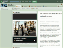 Tablet Screenshot of dasocal.deviantart.com