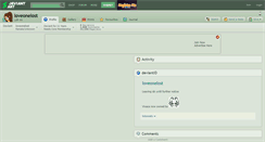 Desktop Screenshot of loveonelost.deviantart.com