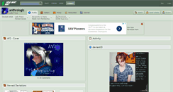 Desktop Screenshot of anthrologic.deviantart.com