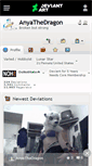 Mobile Screenshot of anyathedragon.deviantart.com